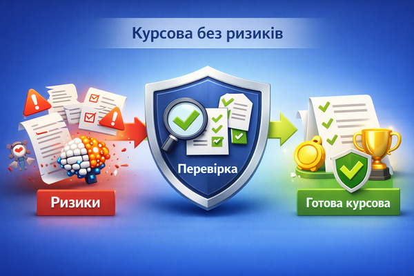 курсова робота з ШІ з експертною перевіркою та гарантією якості